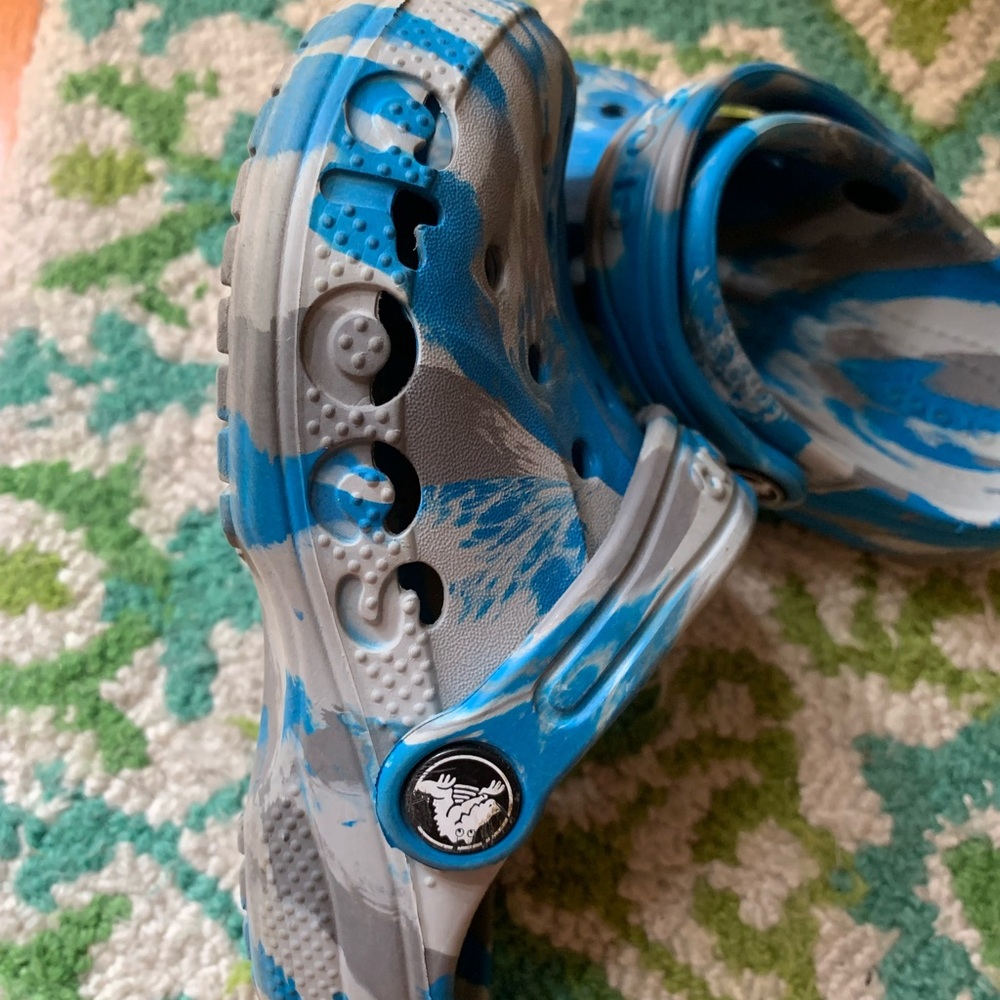 Crocs Baya blue gray marble
